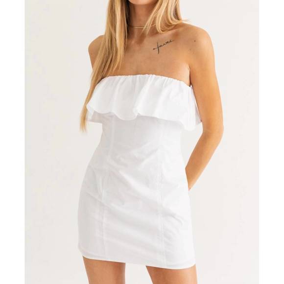 Le Lis lace tube dress